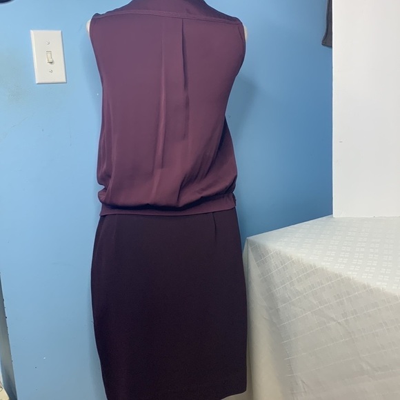 Diane Von Furstenberg Daren dress in Plum - Picture 5 of 10
